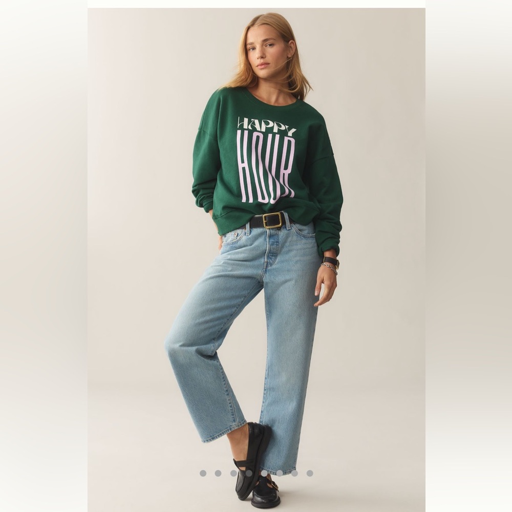 Anthropologie Jordan Nickson x Anthropologie Happy Hour Sweatshirt - Picture 8 of 8